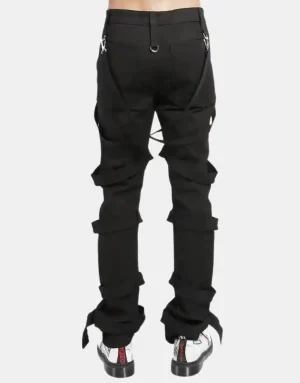 Gothic Men,s Tripp Harness Pants Black3