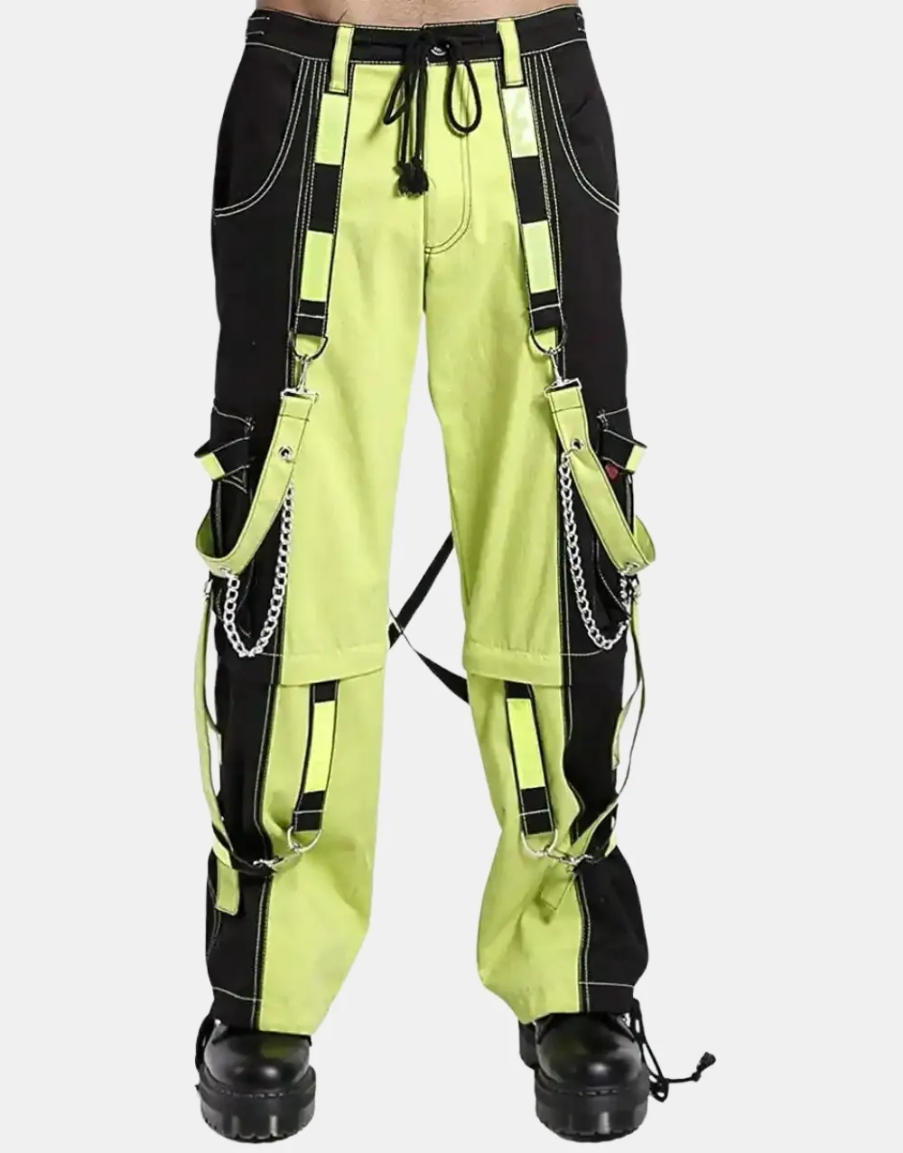 Prime Quality Men Extreme Bondage Lime Green Tripp Pant