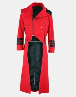 scorpion_mens_punisher_hooded_trench_coat_long_jacket_red_black_gothic_steampunk1