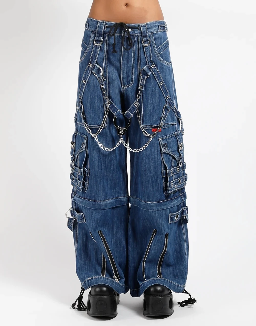 WOMEN RING-O PANT - LIGHT BLUE DENIM