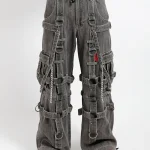 HARNESS DARK STREET PANT BLACK DENIM