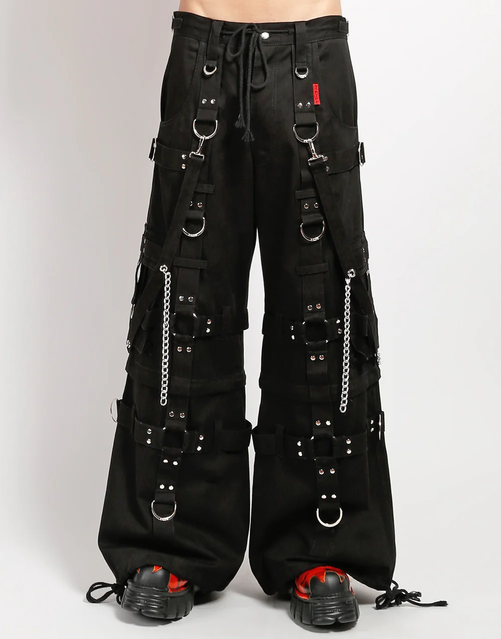 Dark Street Harness Gothic Pants