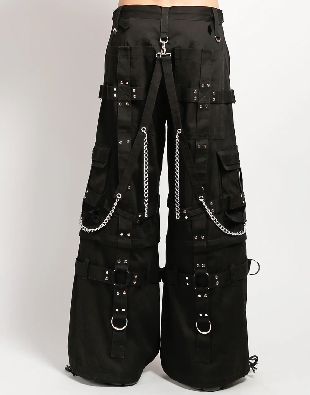 Men's Dark Street Harness Gothic Pants