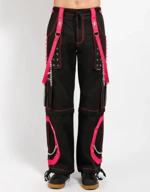 MEN STEP CHAIN PANT PINK1