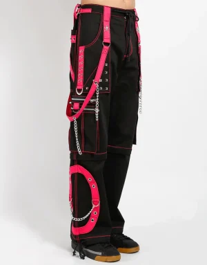 MEN STEP CHAIN PANT PINK2