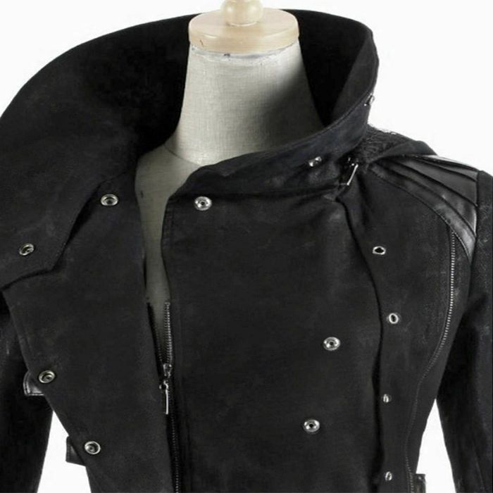 scorpion_mens_black_punisher_hooded_trench_coat_long_jacket_red_black_gothic_steampunk